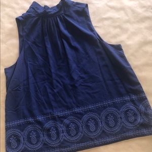 🍍Plus Size Navy Blue Top🍍